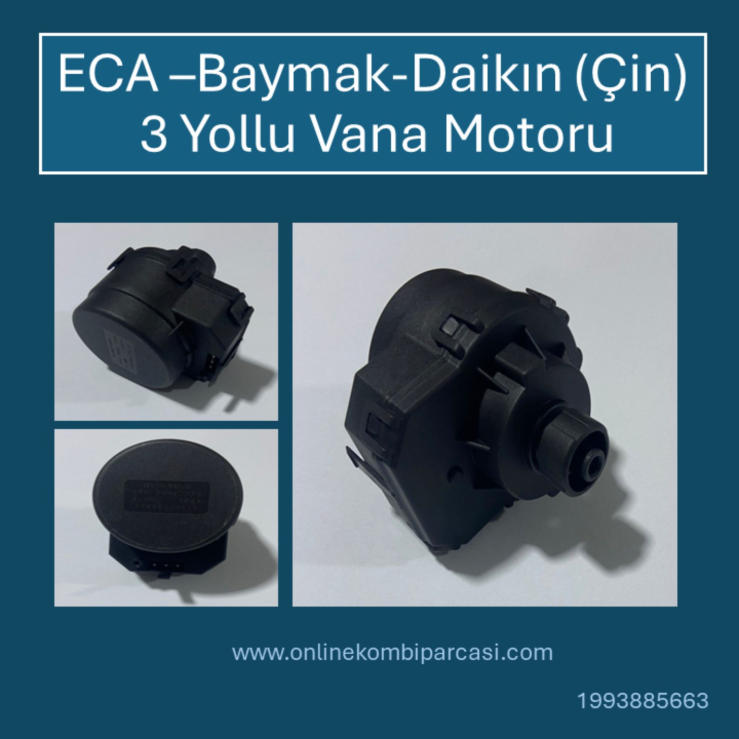 3 Yollu Vana Motoru Çin Menşei - DAİKİN 9WT9