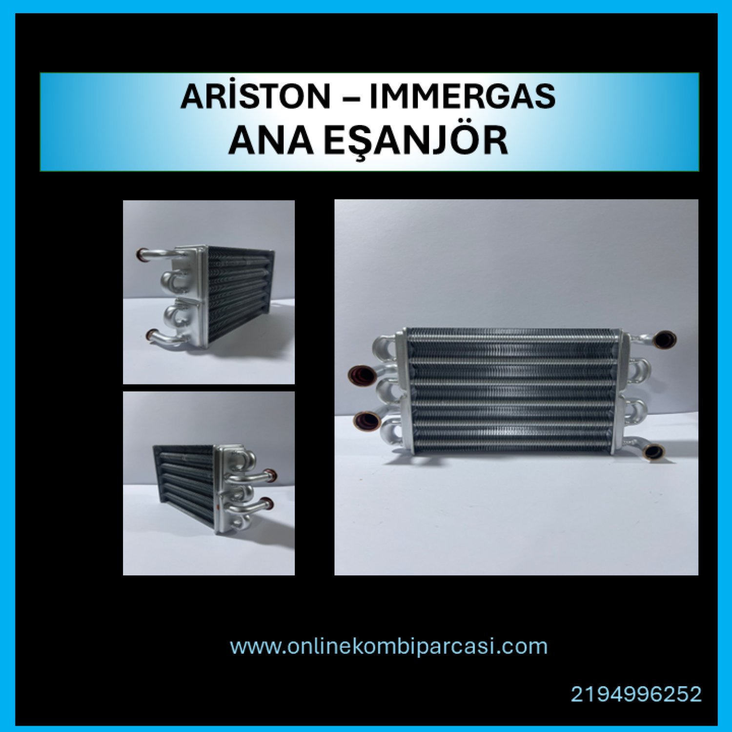 Ariston - İmmergaz  Ana Eşanjör - İmmergaz CAVS