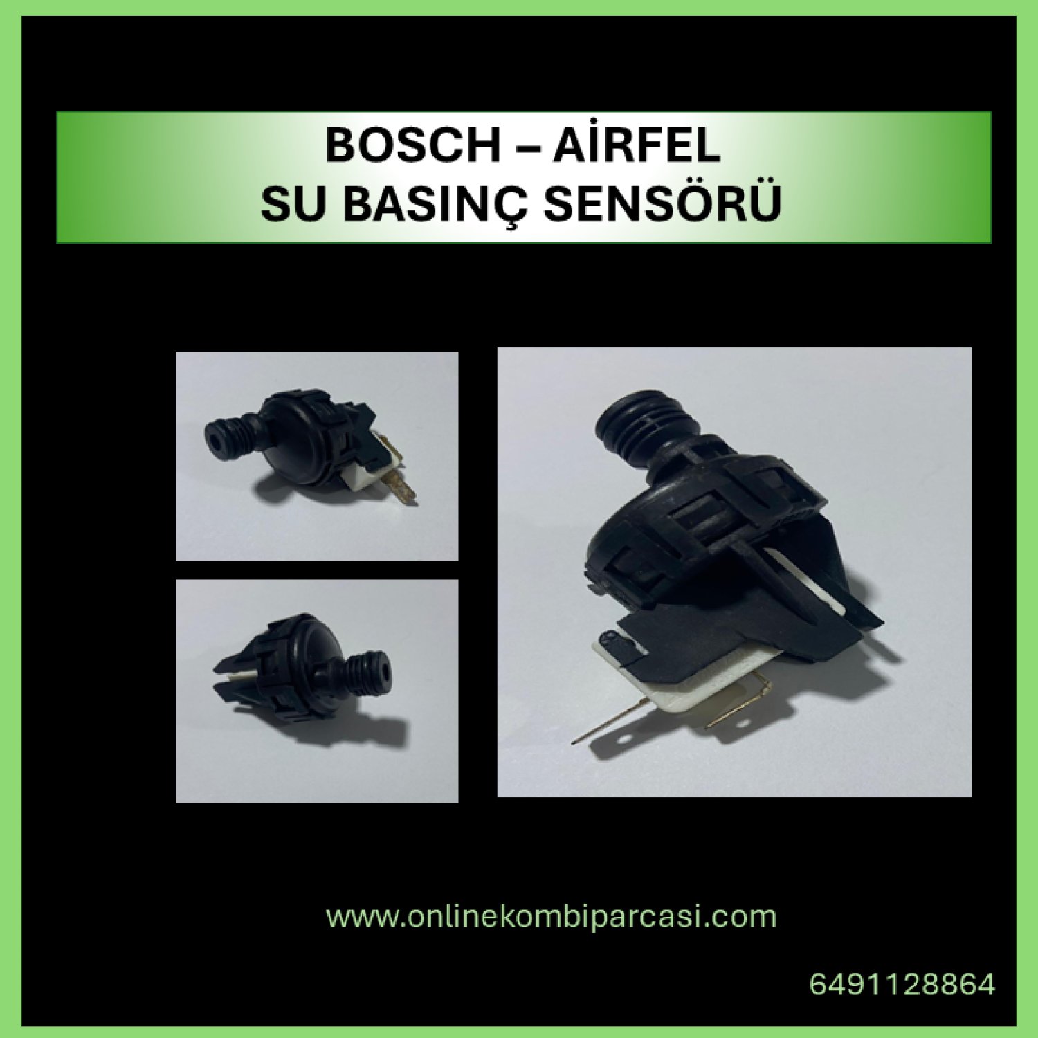 Bosch - Airfel Su Basınç Sensörü - bosch 49EH