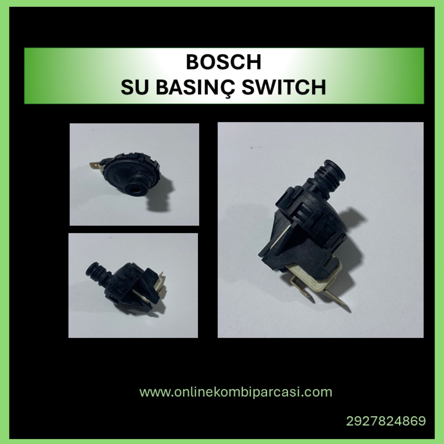 Bosch Kombiler için Su Basınç Swittch JUMZ