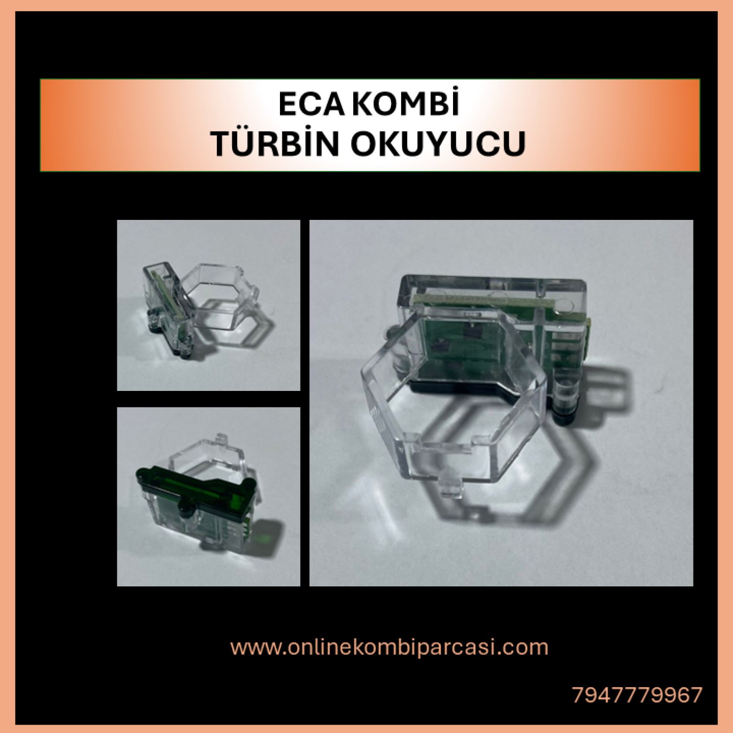 E.C.A. Kombi Türbin Okuyucu QDM0