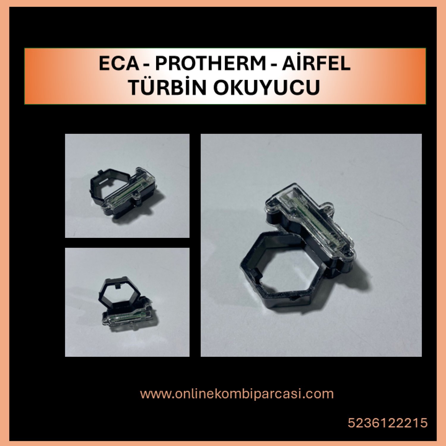 Eca - Protherm-Airfel Türbin Okuyucu - E.C.A. R88E