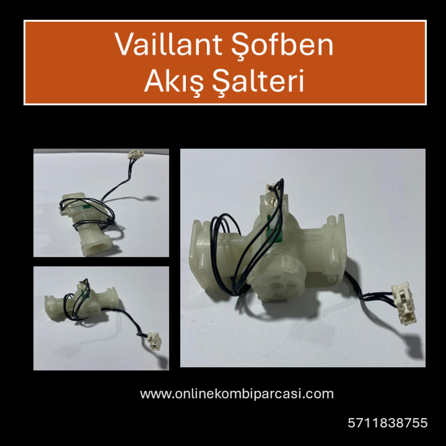 Vaillant Şofben Akış Şalteri - Vaillant 09DF