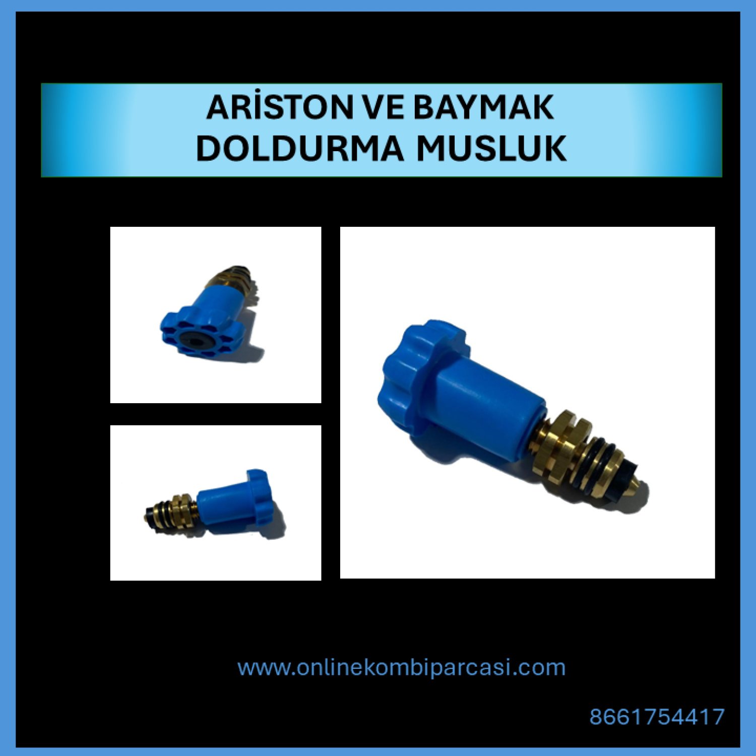 Ariston - Baymak Doldurma Musluk - Ariston 4OV3