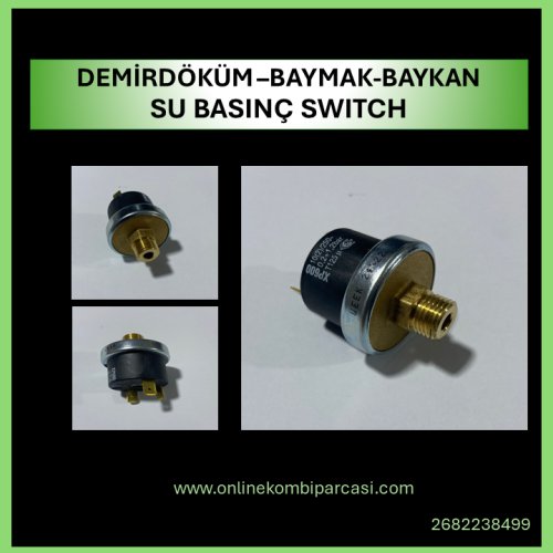 Demirdöküm Baymak Baykan Su Basınç Sivici